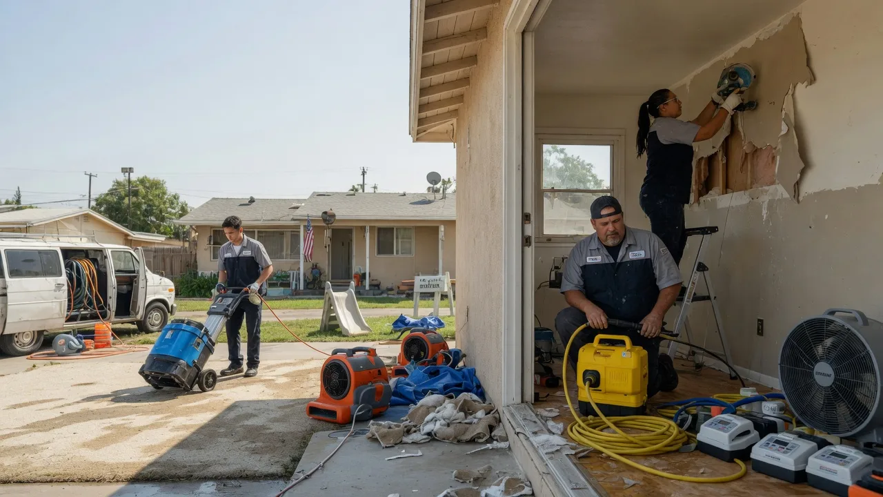 Water Damage Restoration in Erick, OK near me
